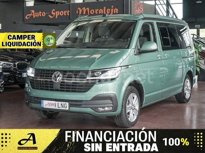 Verde Usado 2021 VW California Beach Van | 52.900 € (Buen precio) - Imagen 1/4