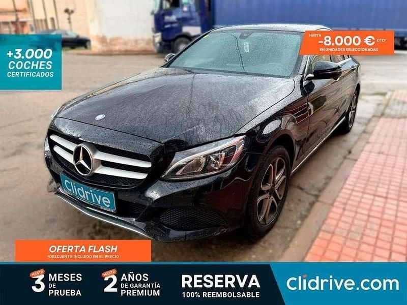 Usado Mercedes C220 170 CV (125 kW) 2014 Negro Berlina