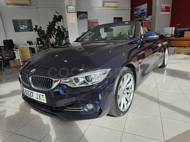 Usado BMW 420 Luxury Line 190 CV (139 kW) 2017 Azul Descapotable