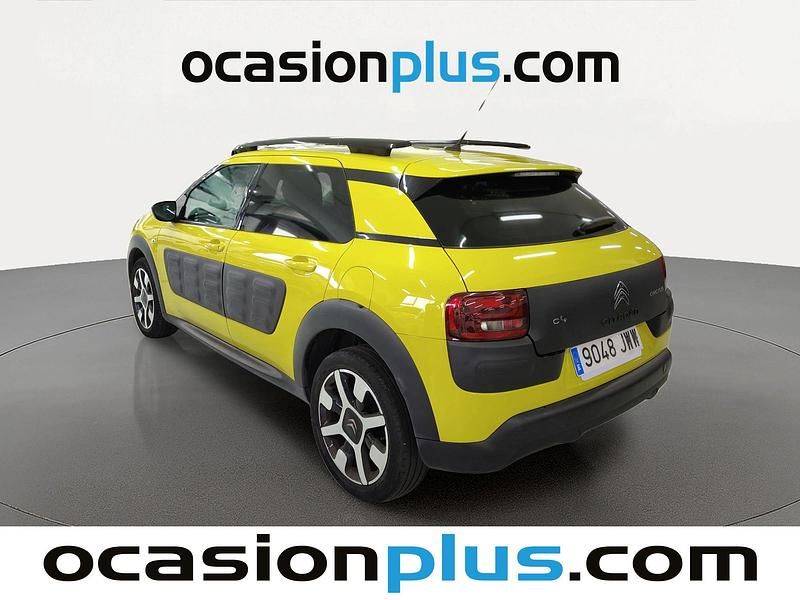 Begagnad Citroën C4 Cactus Feel 82 HK (60 kW) 2017 Gul Halvkombi