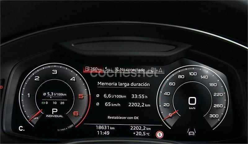 Negro Usado 2019 Audi A6 Familiar | 33.000 € (Precio justo) - Imagen 1/4