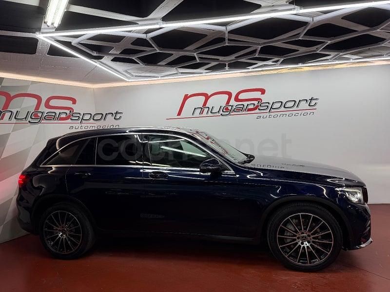 Usado Mercedes GLC220 194 CV (142 kW) 2019 Azul SUV