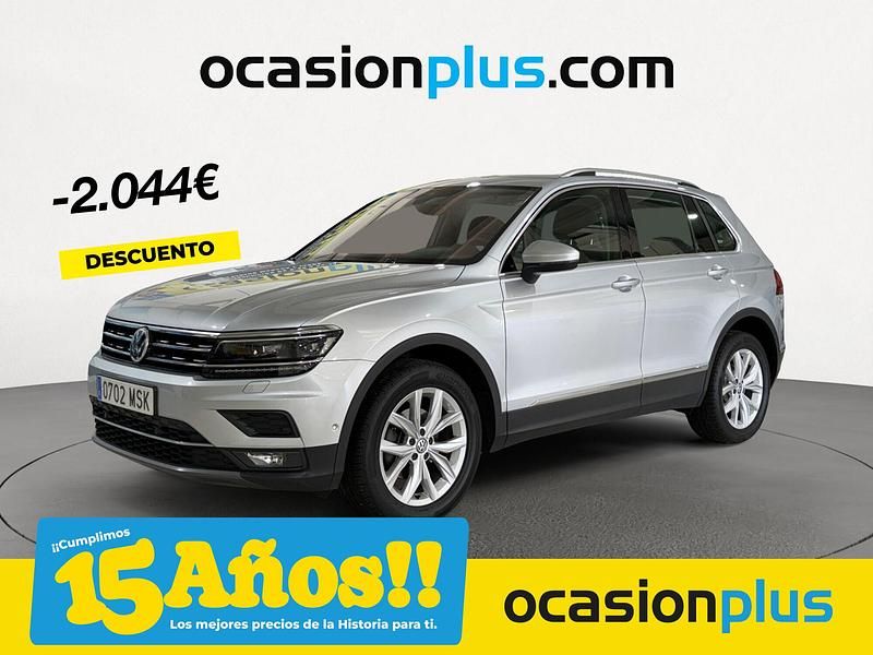 Gris Usado 2018 VW Tiguan Sportline SUV | 22.490 € (Super precio) - Imagen 1/4