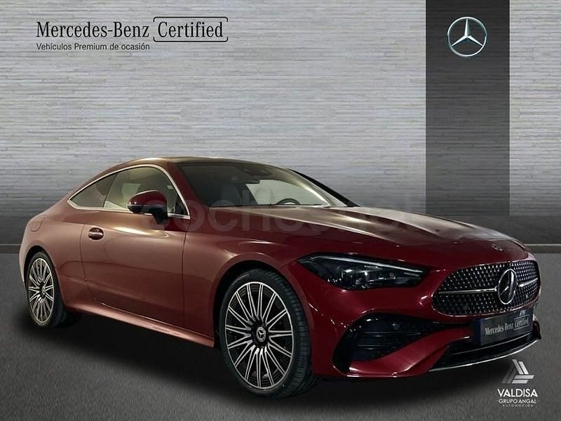 Usado Mercedes CLE220 197 CV (144 kW) 2024 Rojo Coupe