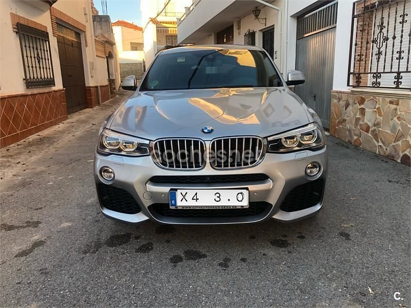 Usado BMW X4 M Sport 258 HP (189 kW) 2017 Cinzento SUV