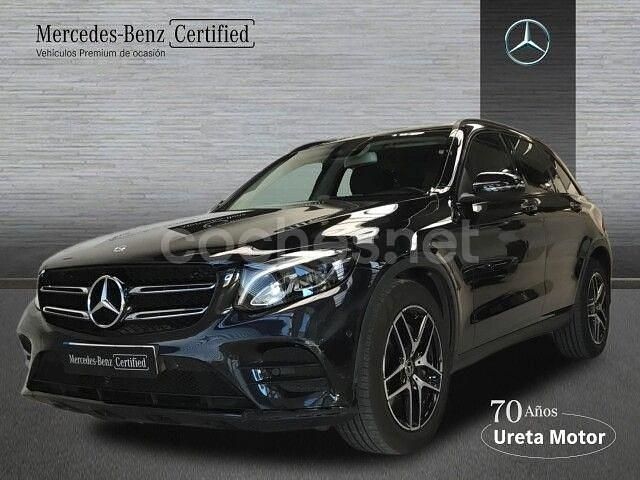 Negro Usado 2019 Mercedes GLC220 SUV | 36.900 € (Caro) - Imagen 1/4