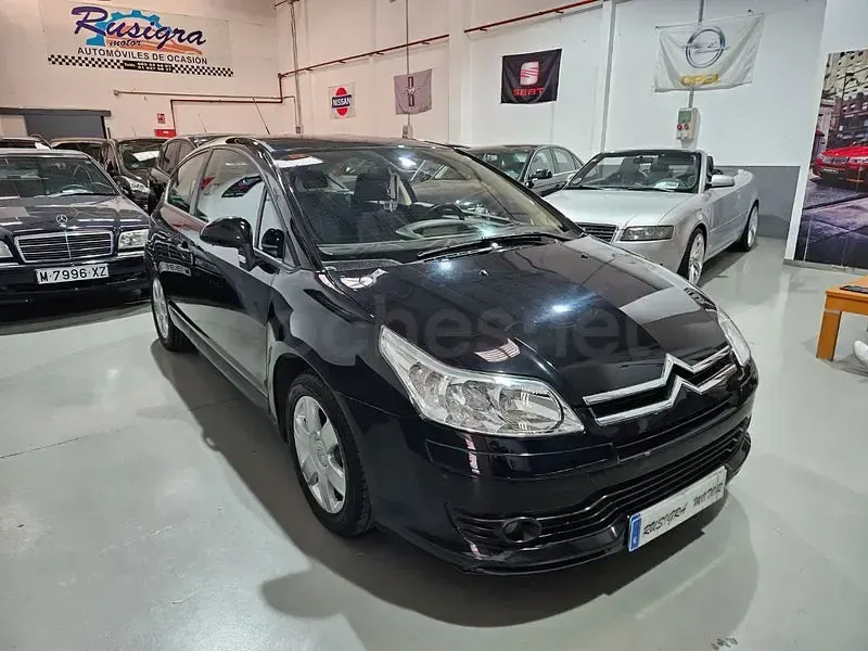 Usado Citroën C4 90 CV (66 kW) 2008 Negro Berlina