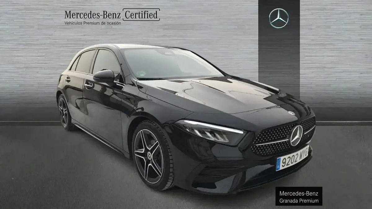Usado Mercedes A200 150 CV (110 kW) 2025 Negro Berlina