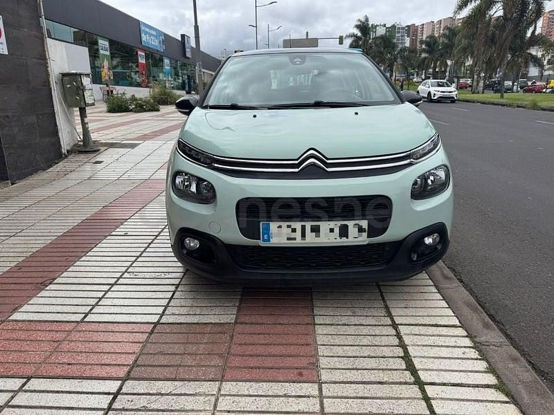 Usado Citroën C3 PureTech 82 CV (60 kW) 2018 Verde Utilitario