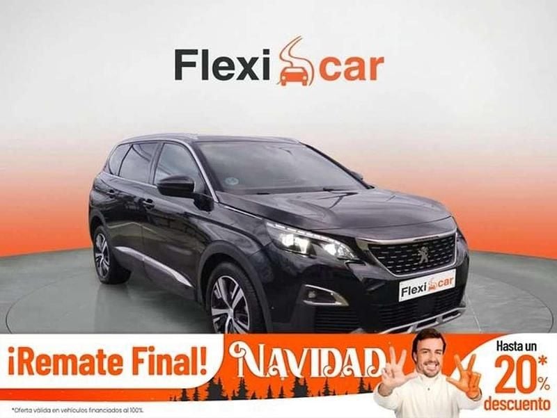 Negro Usado 2020 Peugeot 5008 GT-line SUV | 15.490 € (Super precio) - Imagen 1/4