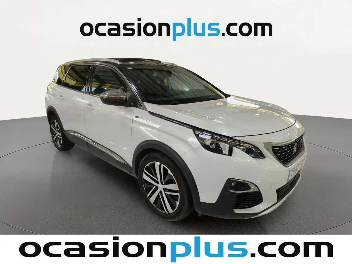 Usado Peugeot 5008 GT 180 CV (132 kW) 2019 Blanco SUV