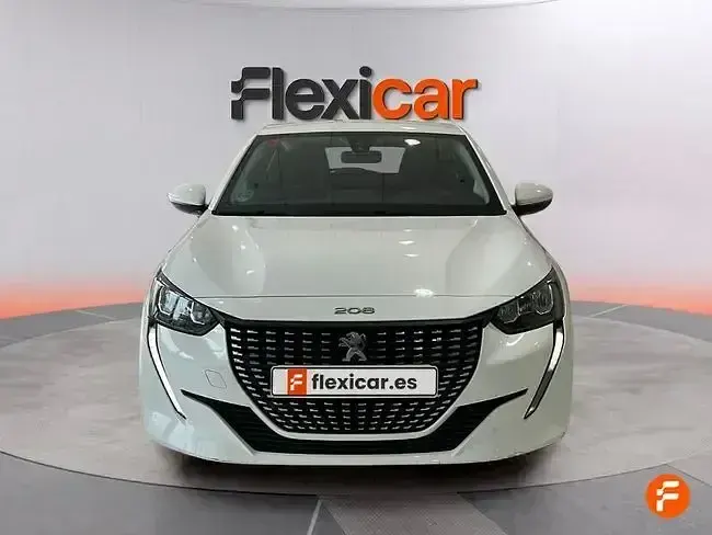 Usado Peugeot 208 Active 100 CV (73 kW) 2021 Blanco Utilitario