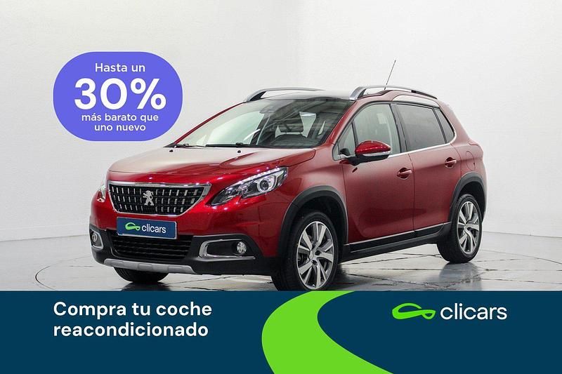 Rojo Usado 2018 Peugeot 2008 Allure SUV | 11.290 € (Precio justo) - Imagen 1/4