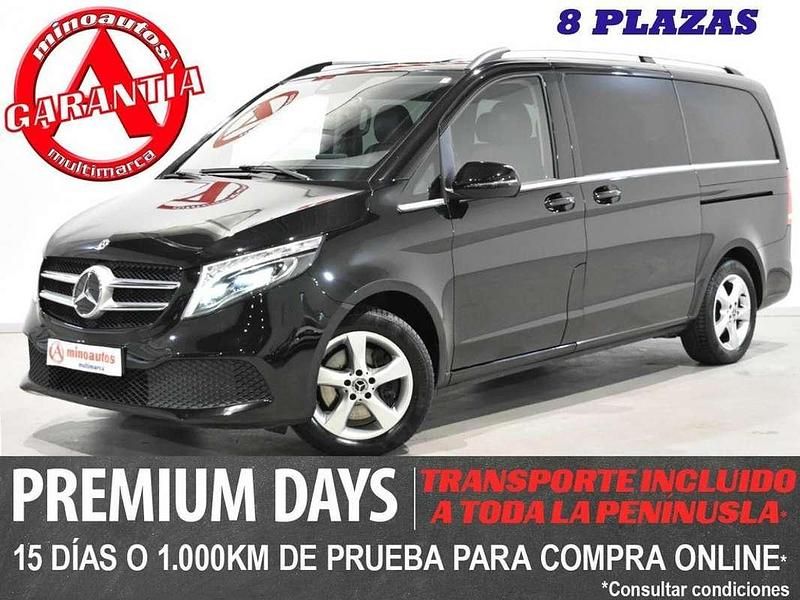 Negro Usado 2020 Mercedes V250 Avantgarde Monovolumen | 45.890 € (Precio justo) - Imagen 1/4