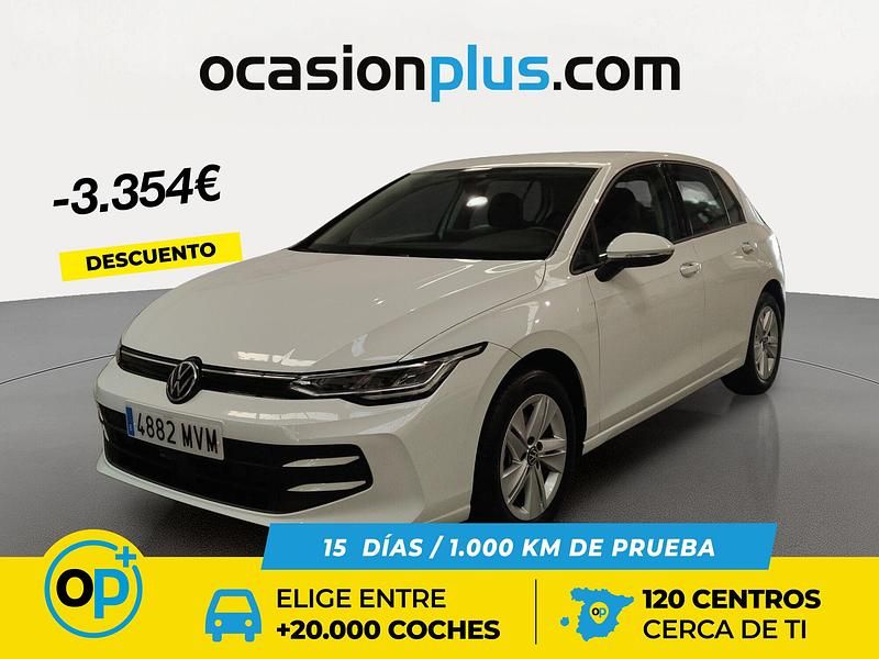 Blanco Usado 2024 VW Golf VIII | 25.900 € (Precio justo) - Imagen 1/4