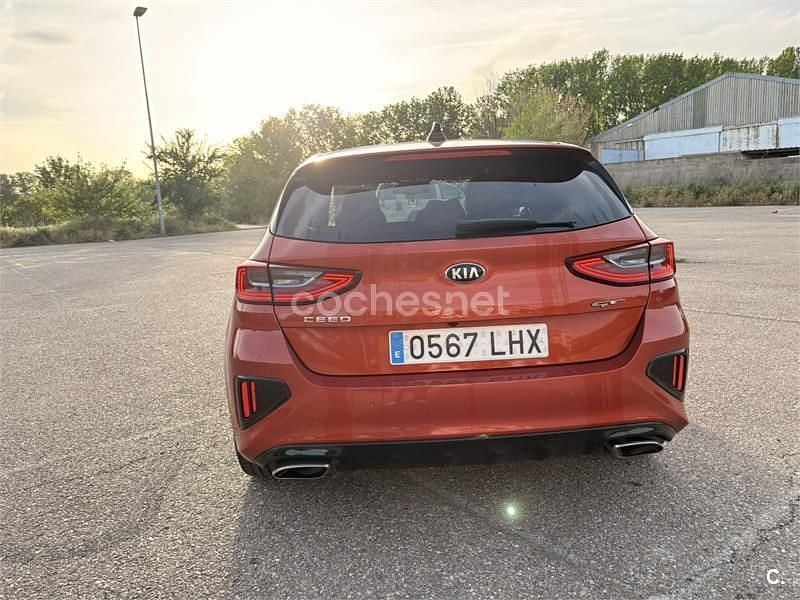 Usado Kia Ceed GT GT 204 CV (150 kW) 2020 Naranja Berlina