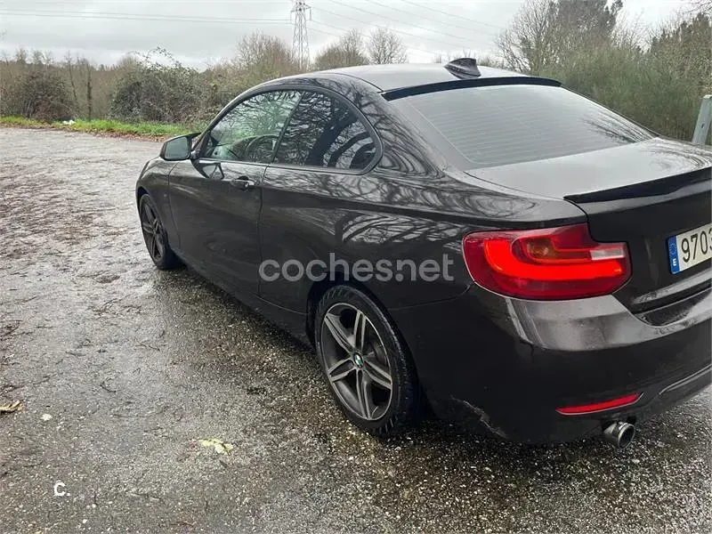 Usado BMW 220 184 CV (135 kW) 2014 Negro Coupe