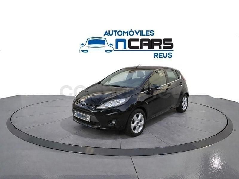 Usado Ford Fiesta Titanium 90 CV (66 kW) 2009 Negro Utilitario
