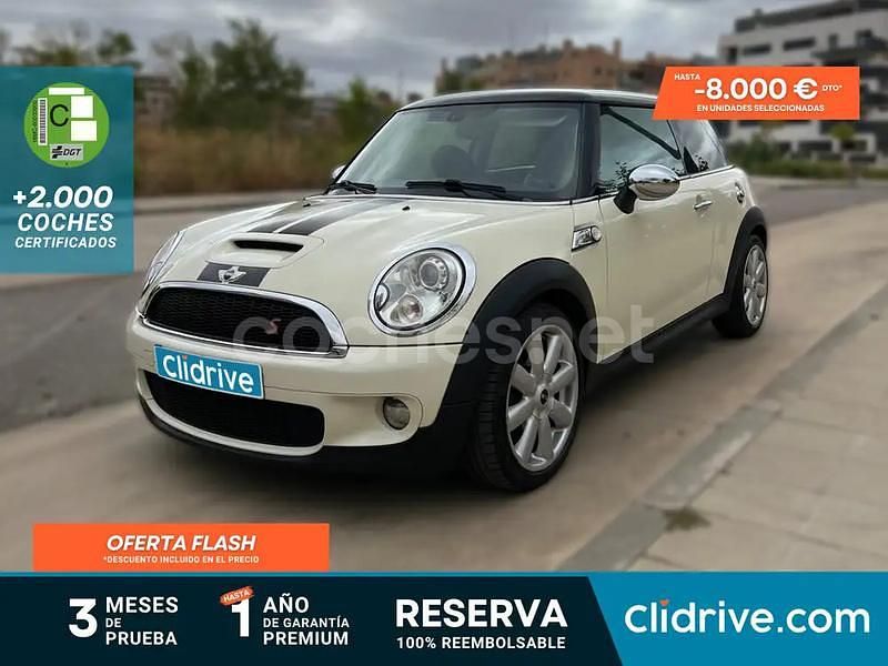Blanco Usado 2008 Mini Cooper S Utilitario | 6790 € (Buen precio) - Imagen 1/3