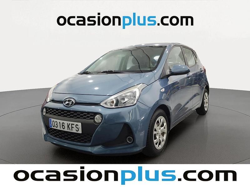Usado Hyundai i10 67 CV (49 kW) 2017 Azul Utilitario