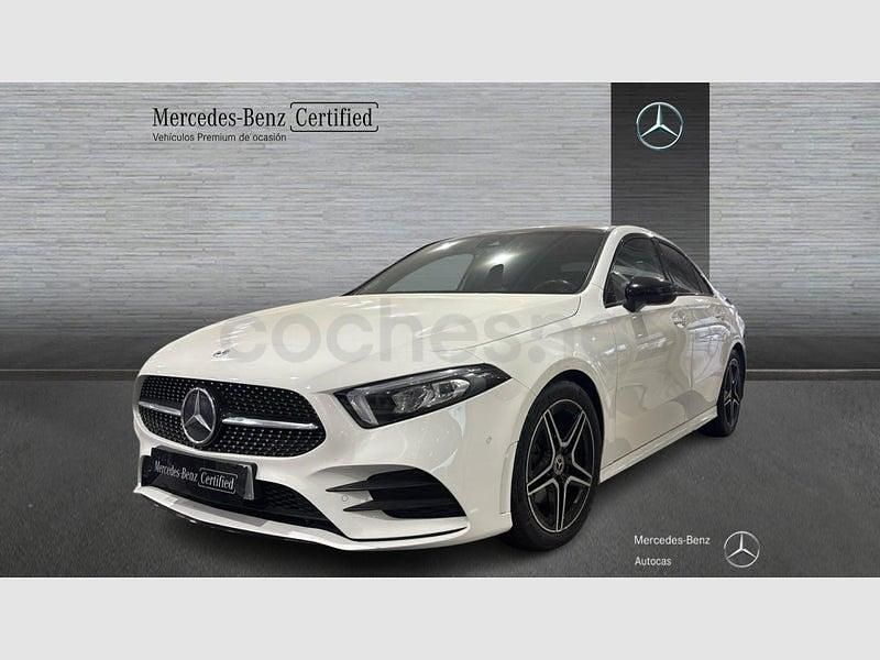 Usado Mercedes A180 116 CV (85 kW) 2019 Blanco Berlina