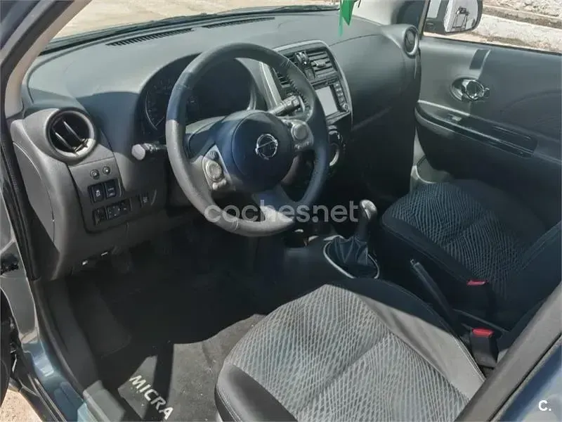 Usado Nissan Micra Acenta 80 CV (58 kW) 2016 Verde Utilitario