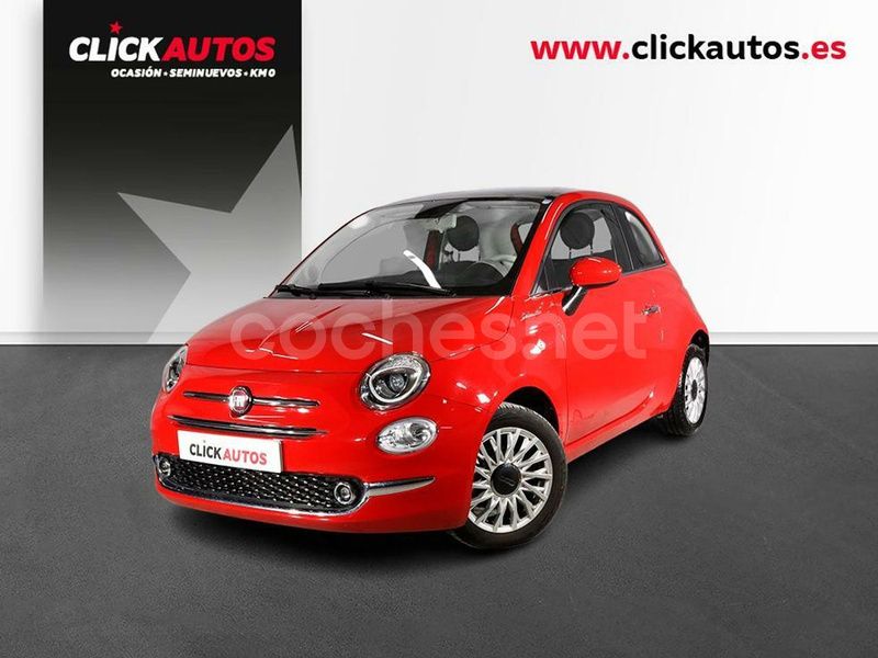 Rojo Usado 2022 Fiat 500 Dolcevita Berlina | 12.300 € (Precio justo) - Imagen 1/4