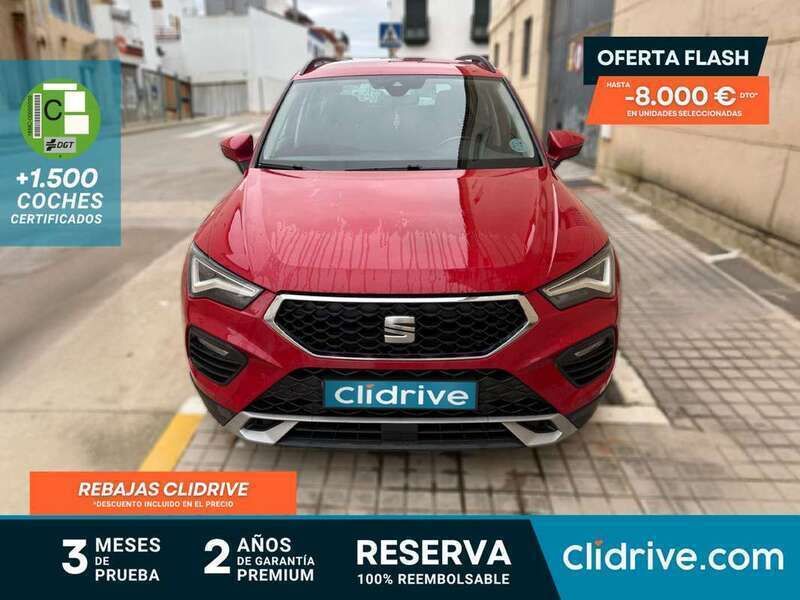 Rojo Usado 2021 Seat Ateca Reference SUV | 14.690 € (Precio justo) - Imagen 1/3