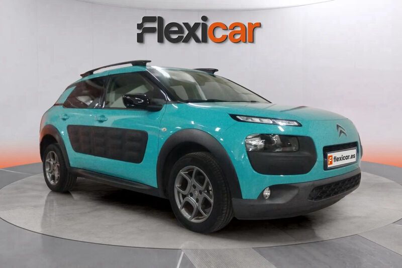 Azul Usado 2015 Citroën C4 Cactus PureTech Utilitario | 7990 € - Imagen 1/4