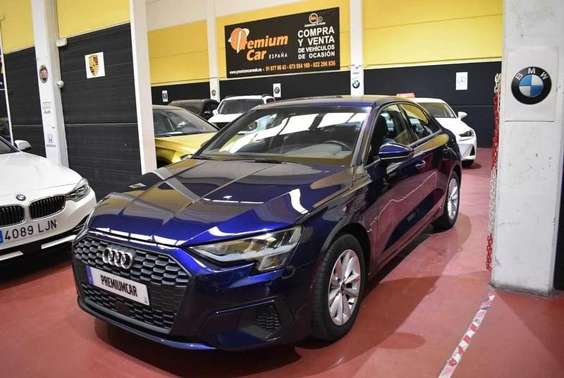 Azul Usado 2021 Audi A3 Advanced Berlina | 25.990 € (Precio justo) - Imagen 1/4