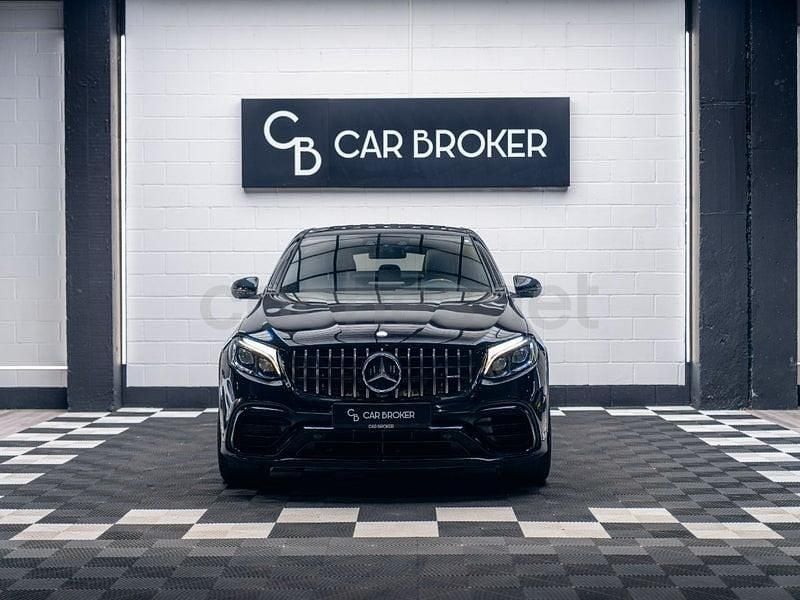 Usado Mercedes GLC63 AMG 510 CV (375 kW) 2018 Negro Coupe