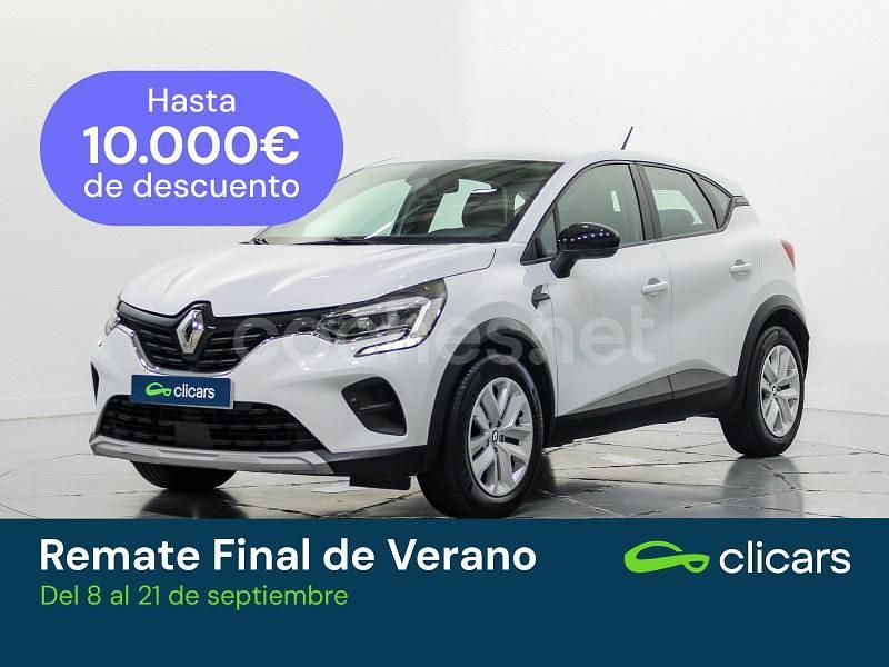 Blanco Usado 2021 Renault Captur Intens SUV | 13.490 € (Precio justo) - Imagen 1/4