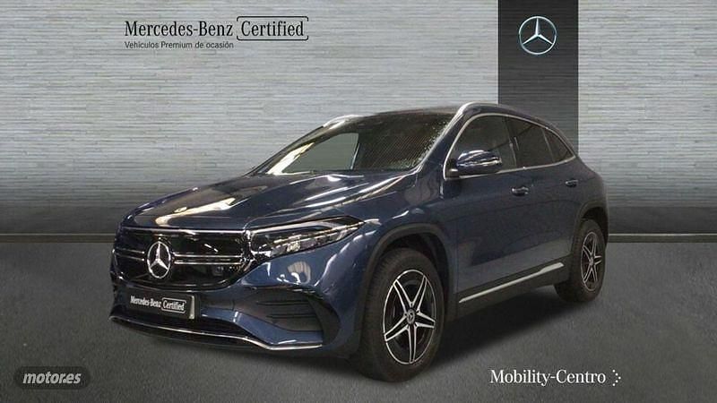 Denim blue metallic paint Usado 2023 Mercedes EQA250+ AMG line SUV | 51.900 € - Imagen 1/2