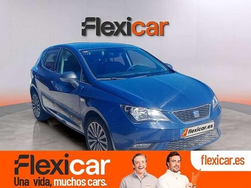 Usado Seat Ibiza Reference 90 CV (66 kW) 2017 Azul Utilitario