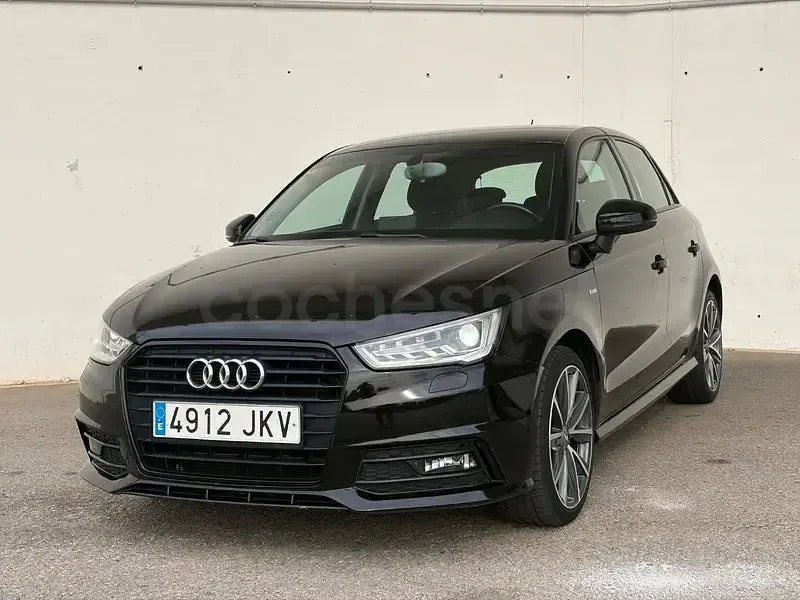 Usado Audi A1 Sportback Design 116 CV (85 kW) 2016 Negro Utilitario