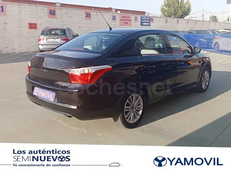 Usado Citroën C-Elysee I Exclusive 82 CV (60 kW) 2015 Negro Berlina