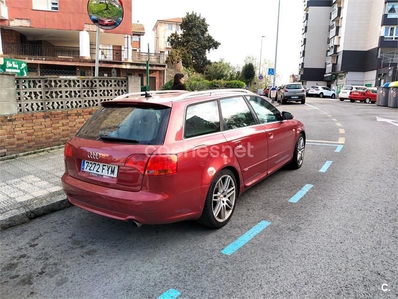 Usado Audi A4 Premium 200 CV (147 kW) 2007 Rojo Familiar