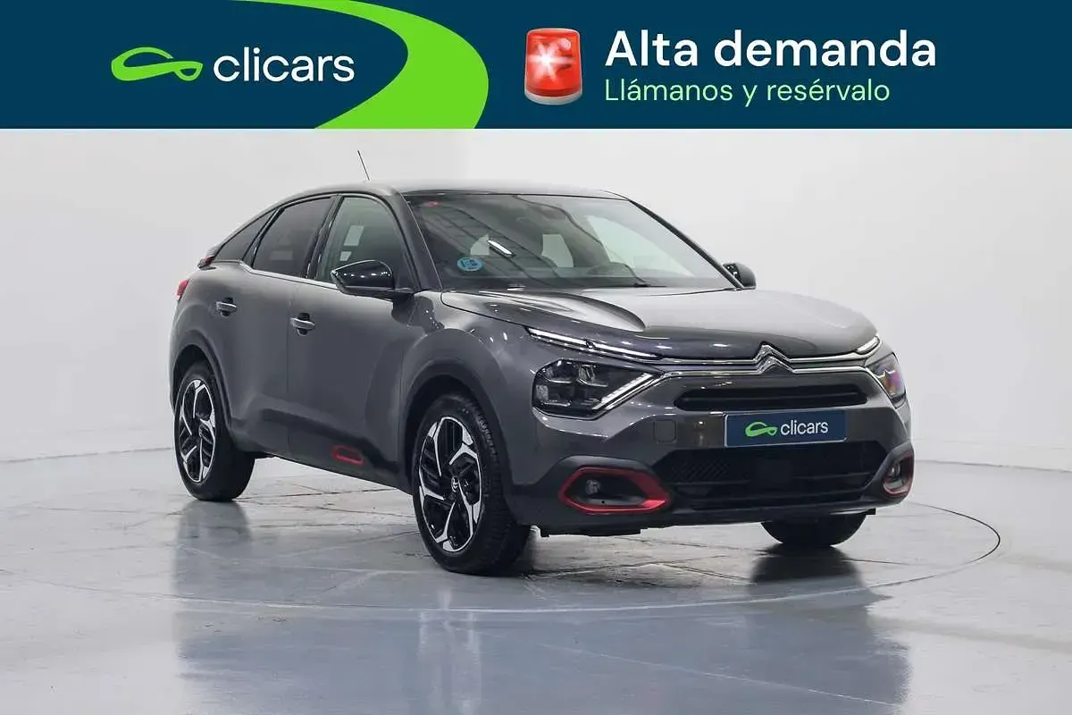 Usado Citroën C4 Feel 131 CV (96 kW) 2021 Gris Utilitario