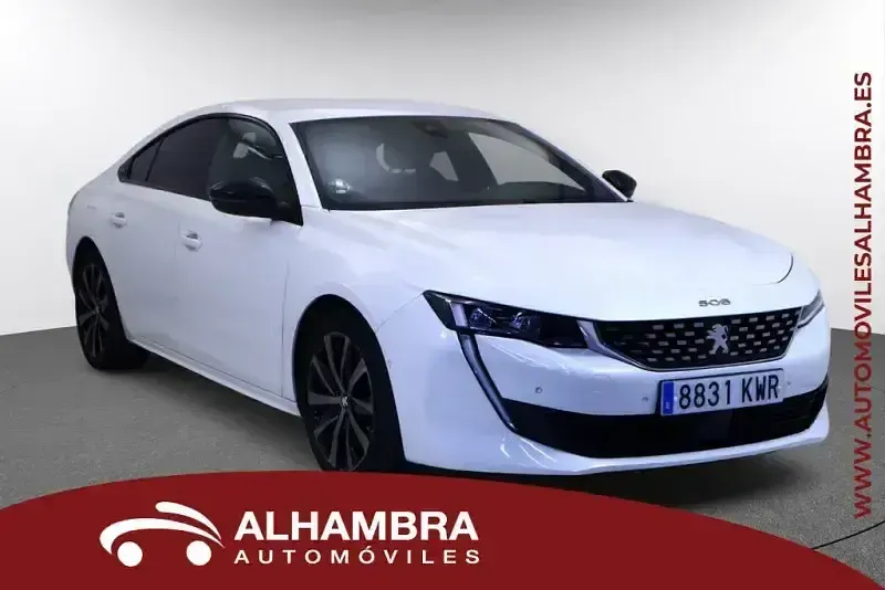 Usado Peugeot 508 GT-line 160 CV (117 kW) 2019 Blanco Berlina