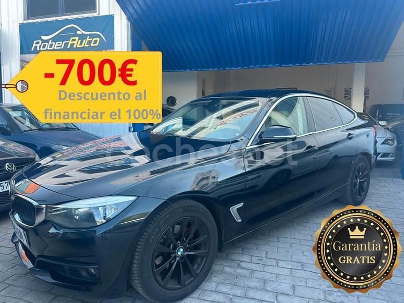 Negro Usado 2015 BMW 318 Gran Turismo Berlina | 10.699 € (Buen precio) - Imagen 1/4