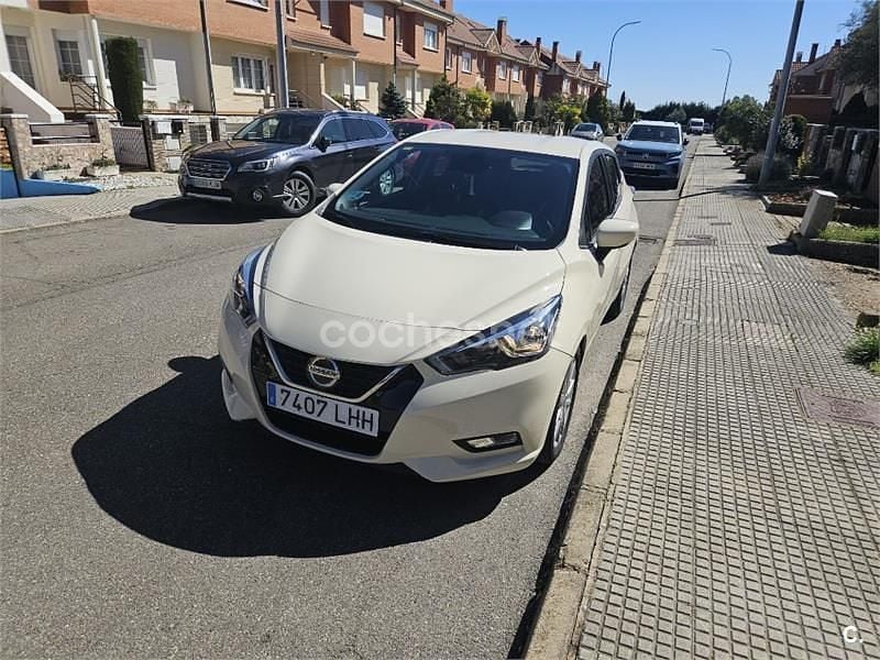 Usado Nissan Micra N-Connecta 100 CV (73 kW) 2020 Blanco Utilitario