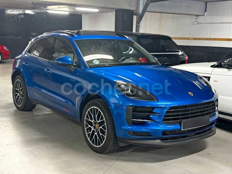 Azul Usado 2020 Porsche Macan SUV | 51.990 € (Precio justo) - Imagen 1/4