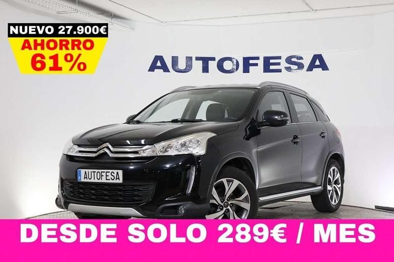 Negro Usado 2015 Citroën C4 Aircross Exclusive SUV | 10.900 € (Precio justo) - Imagen 1/4