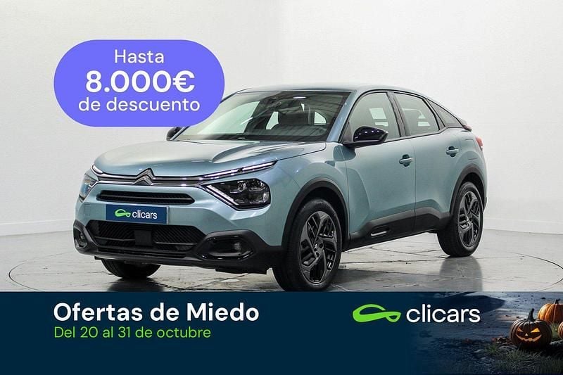 Azul Usado 2024 Citroën C4 PureTech Berlina | 16.990 € (Precio justo) - Imagen 1/4