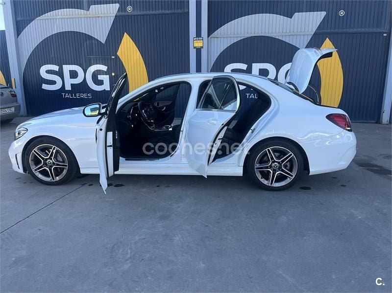 Usado Mercedes C220 170 CV (125 kW) 2019 Blanco Berlina