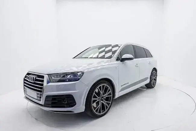 Usado Audi Q7 S-Line 272 CV (200 kW) 2017 Blanco SUV