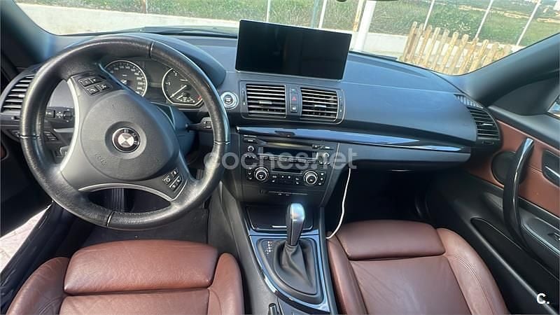 Usado BMW 123 Cabriolet 204 CV (150 kW) 2009 Negro Descapotable