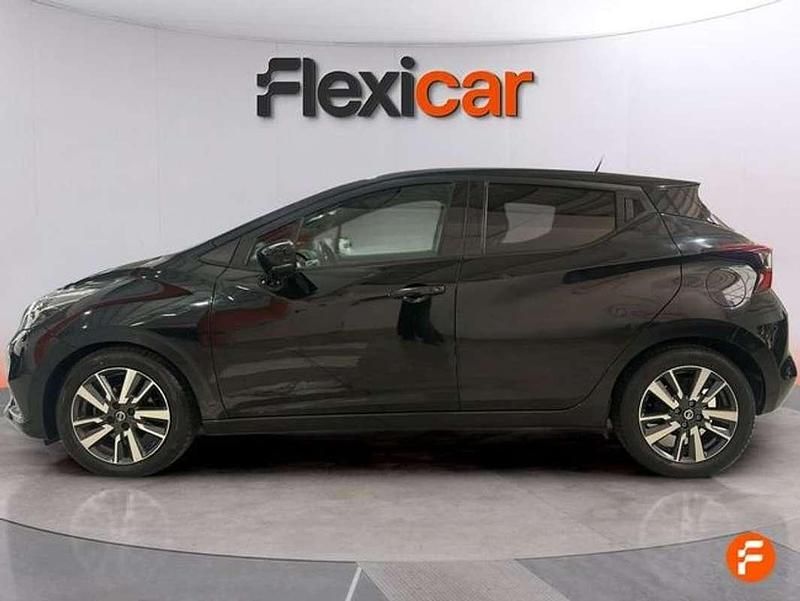 Usado Nissan Micra Acenta 90 CV (66 kW) 2018 Negro Utilitario