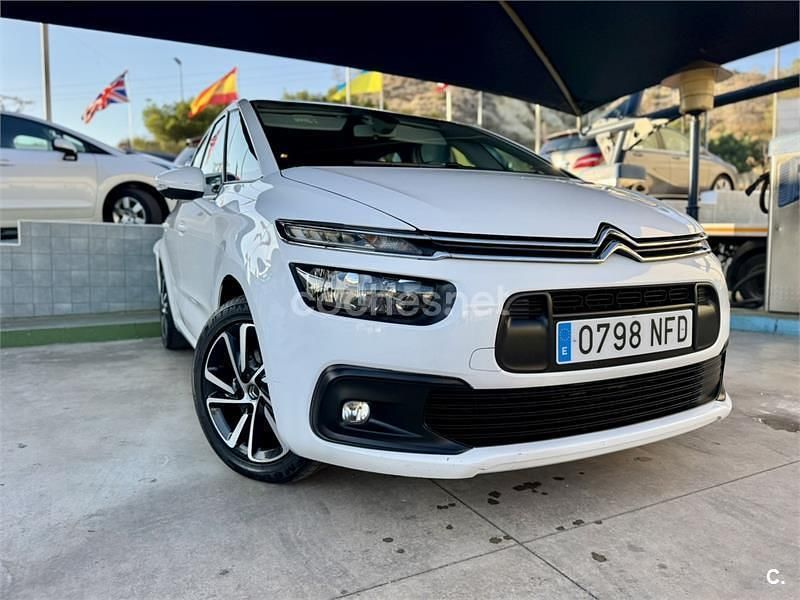 Blanco Usado 2018 Citroën C4 SpaceTourer Origins Monovolumen | 11.500 € (Buen precio) - Imagen 1/4