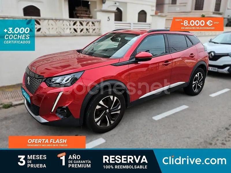 Rojo Usado 2021 Peugeot 2008 Allure SUV | 11.990 € (Super precio) - Imagen 1/3